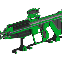 M392 Assault Rifle - Halo - Printable model - STL files - Thumbnail 11