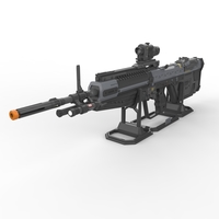 Small M392 Assault Rifle - Halo - Printable model - STL files 3D Printing 504135