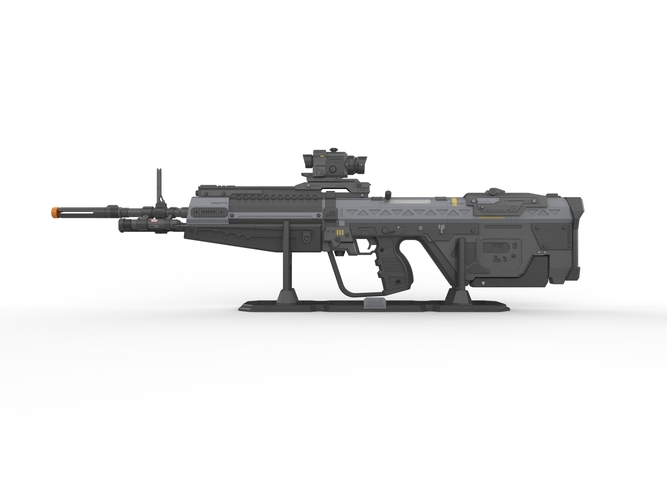 M392 Assault Rifle - Halo - Printable model - STL files 3D Print 504137