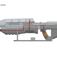 MA5c Assault Rifle - Halo - Printable model - Thumbnail 2