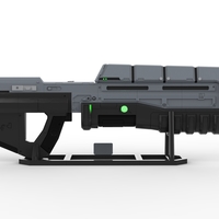 MA5c Assault Rifle - Halo - Printable model - Thumbnail 9