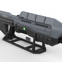 MA5c Assault Rifle - Halo - Printable model - Thumbnail 10