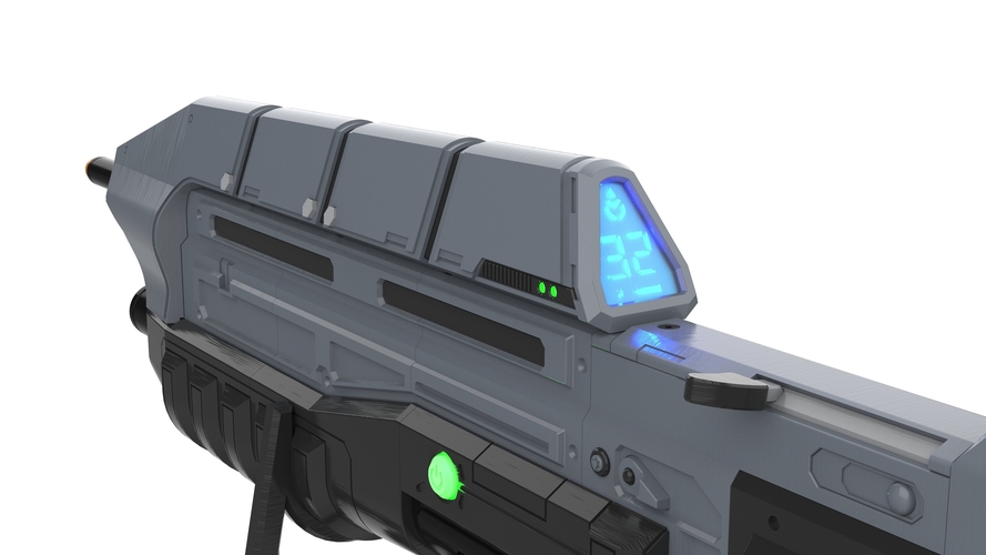 MA5c Assault Rifle - Halo - Printable model 3D Print 504150