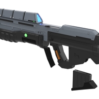 MA5c Assault Rifle - Halo - Printable model - Thumbnail 14