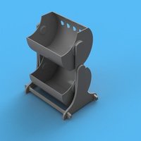 Ferris-Wheel Fruit-Washer II - Thumbnail 2