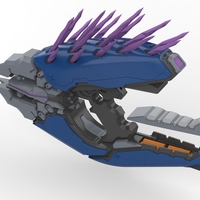 Needler - Halo Infinite - Printable model - STL files - Thumbnail 1