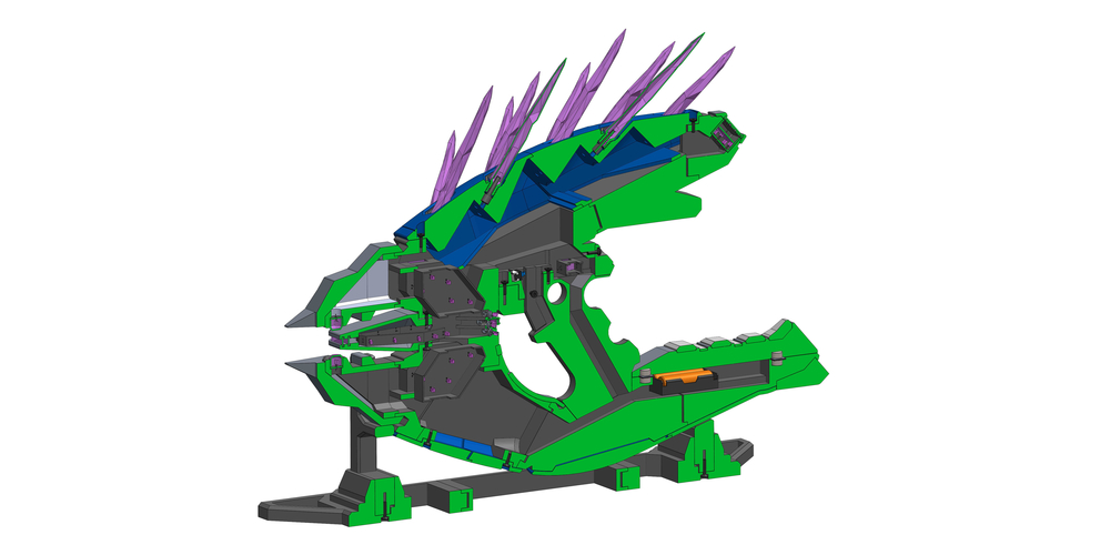 Needler - Halo Infinite - Printable model - STL files 3D Print 504184