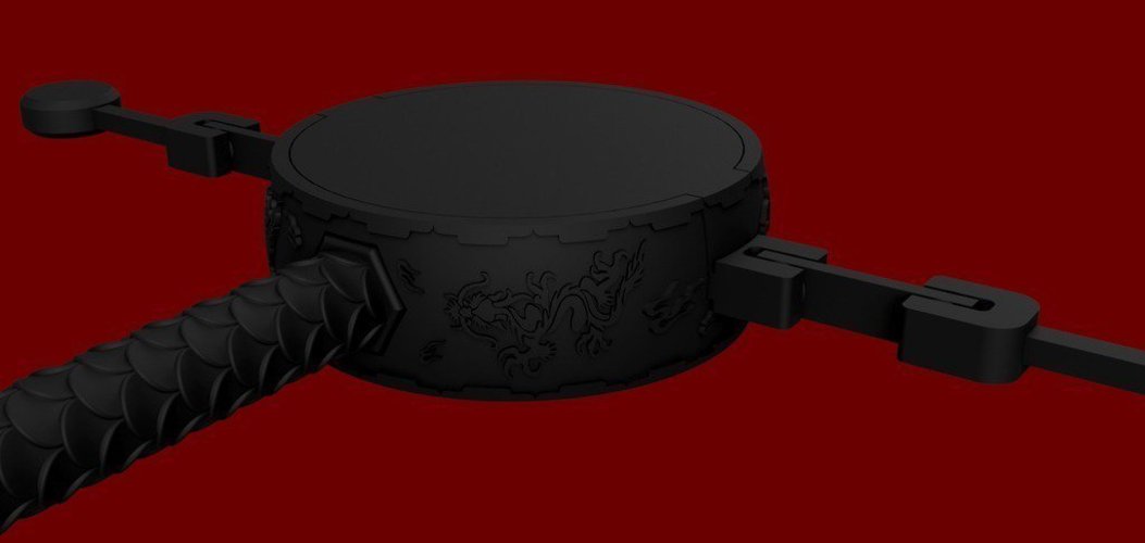 Dragon Drums 3D Print 50419