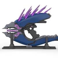 Needler - Halo Infinite - Printable model - STL files - Thumbnail 12