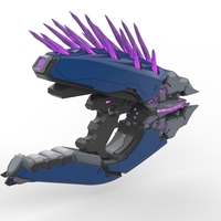 Needler - Halo Infinite - Printable model - STL files - Thumbnail 13