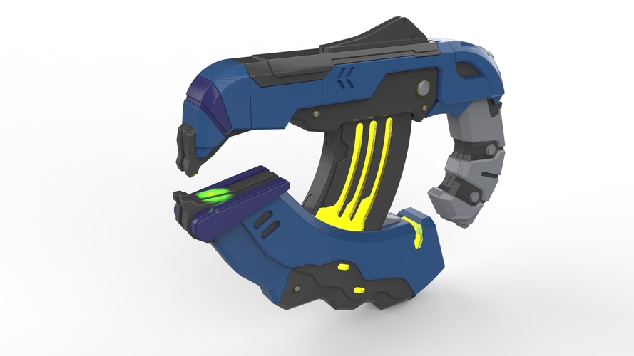 Plasma Pistol H2A - Halo - Printable model 3D Print 504199