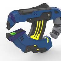 Plasma Pistol H2A - Halo - Printable model - Thumbnail 5