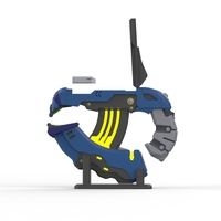 Plasma Pistol H2A - Halo - Printable model - Thumbnail 9