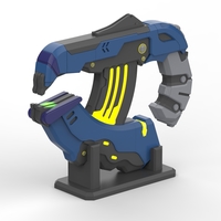 Small Plasma Pistol H2A - Halo - Printable model 3D Printing 504205