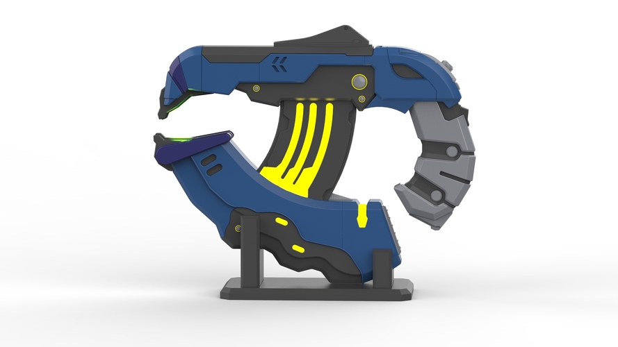 Plasma Pistol H2A - Halo - Printable model 3D Print 504206