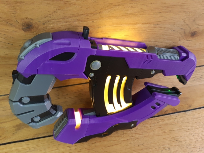 Plasma Pistol H2A - Halo - Printable model 3D Print 504209