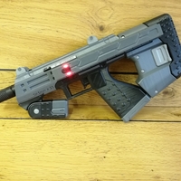  M7 SMG - Halo - Printable 3d model - STL files - Thumbnail 2