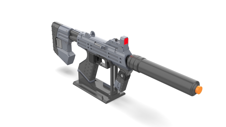  M7 SMG - Halo - Printable 3d model - STL files 3D Print 504226