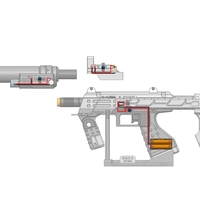  M7 SMG - Halo - Printable 3d model - STL files - Thumbnail 17