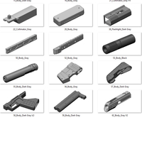  M7 SMG - Halo - Printable 3d model - STL files - Thumbnail 19