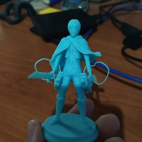 Levi Attack on Titan Free 3D print model - Thumbnail 2