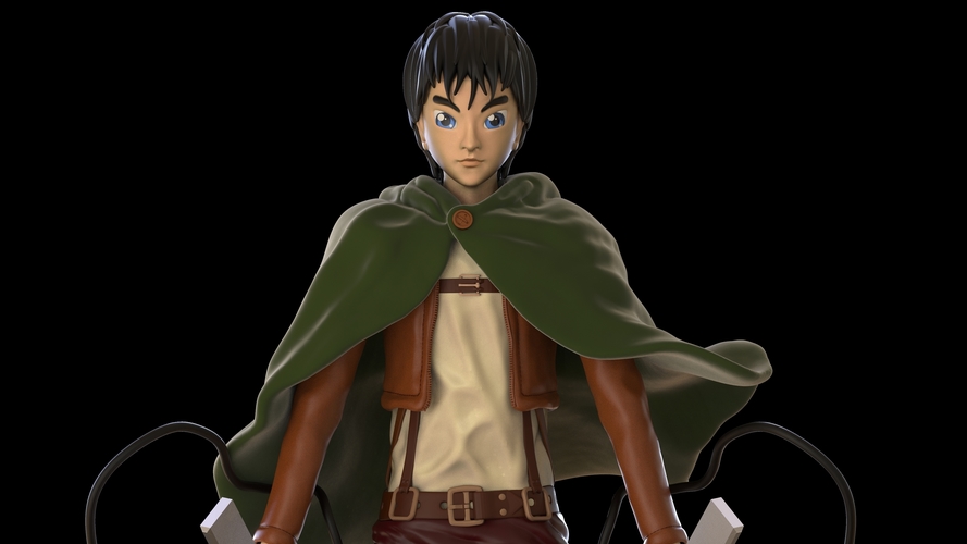 Levi Attack on Titan Free 3D print model 3D Print 504242