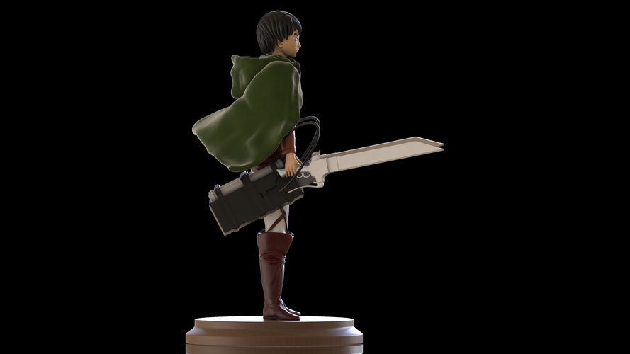 Levi Attack on Titan Free 3D print model 3D Print 504244