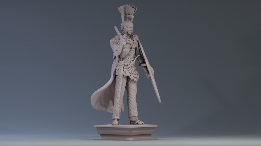 Celtic Chief ready to print 3D print model 3D Print 504247