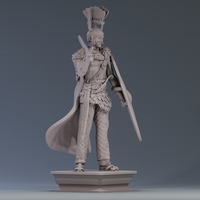 Celtic Chief ready to print 3D print model - Thumbnail 2