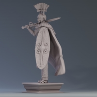 Celtic Chief ready to print 3D print model - Thumbnail 4