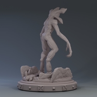 Demogorgon Print Model 3D print model - Thumbnail 5