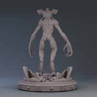 Demogorgon Print Model 3D print model - Thumbnail 6