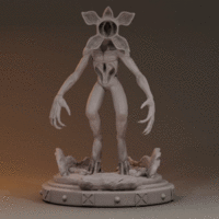 Demogorgon Print Model 3D print model - Thumbnail 10