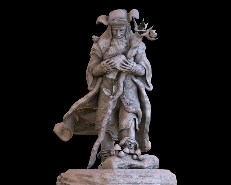 Radagast Ready to Print 3D print model