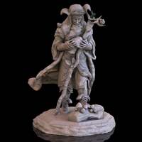 Radagast Ready to Print 3D print model - Thumbnail 3