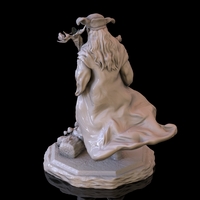 Radagast Ready to Print 3D print model - Thumbnail 4