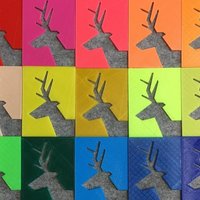 The 2D & 3D tiles of deer. - Thumbnail 2