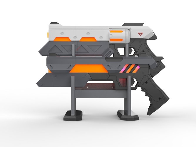 Lucian Guns - League of Legends - Printable model 3D Print 504300