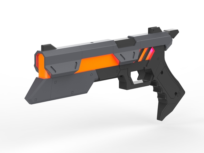 Lucian Guns - League of Legends - Printable model 3D Print 504301