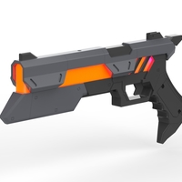 Lucian Guns - League of Legends - Printable model - Thumbnail 2