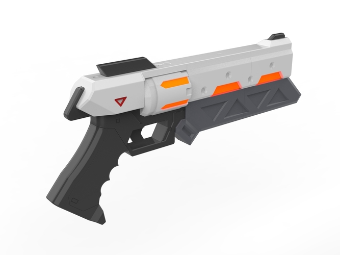 Lucian Guns - League of Legends - Printable model 3D Print 504304