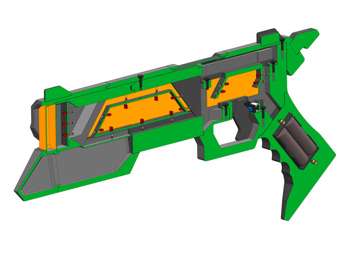 Lucian Guns - League of Legends - Printable model 3D Print 504310