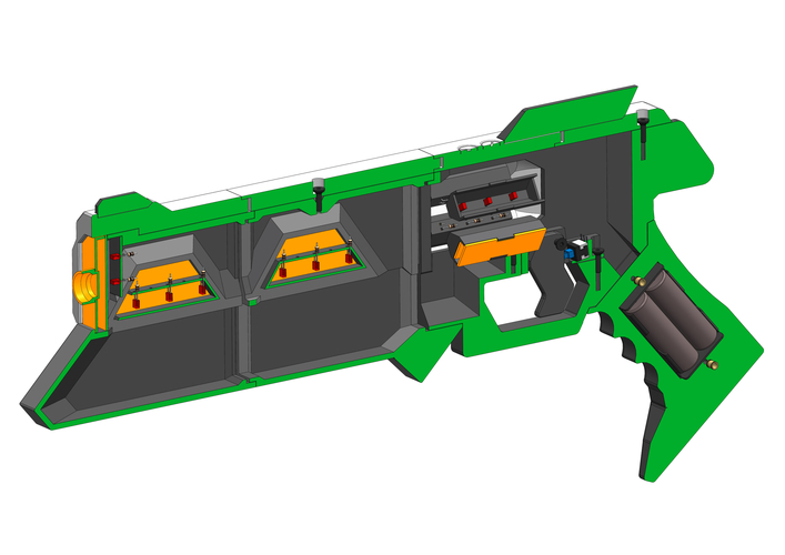Lucian Guns - League of Legends - Printable model 3D Print 504312