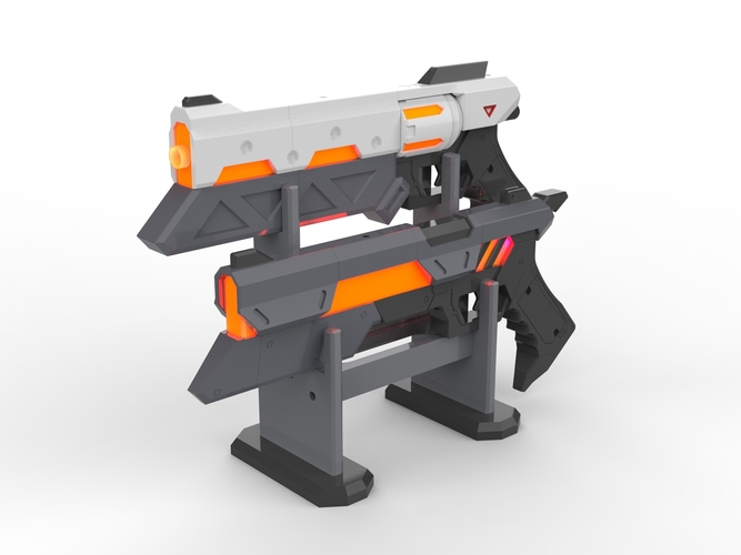Lucian Guns - League of Legends - Printable model 3D Print 504313
