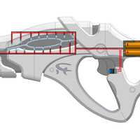 Scorpion - Mass Effect - Printable 3d model - STL files - Thumbnail 8