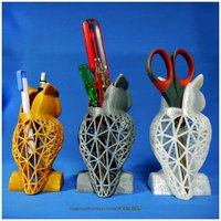 Owl Pen Holder / Tools Holder - Thumbnail 5
