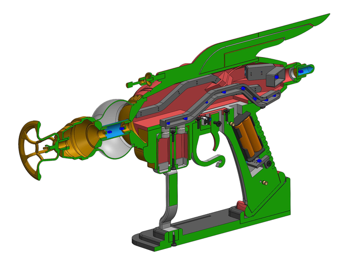 Shrink Ray Gun- Outer Worlds - Printable model 3D Print 504409