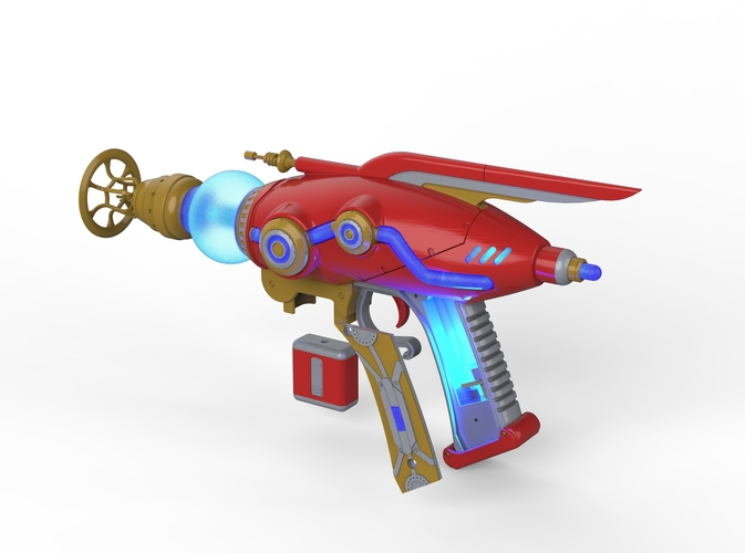 Shrink Ray Gun- Outer Worlds - Printable model 3D Print 504417