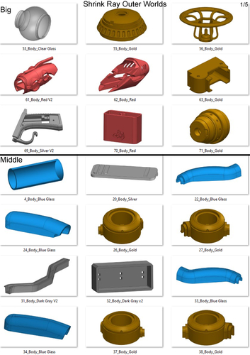 Shrink Ray Gun- Outer Worlds - Printable model 3D Print 504419
