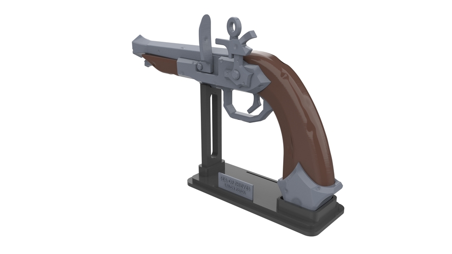 Sailor Pistol - Sea of Thieves - Printable 3d model - STL files 3D Print 504435